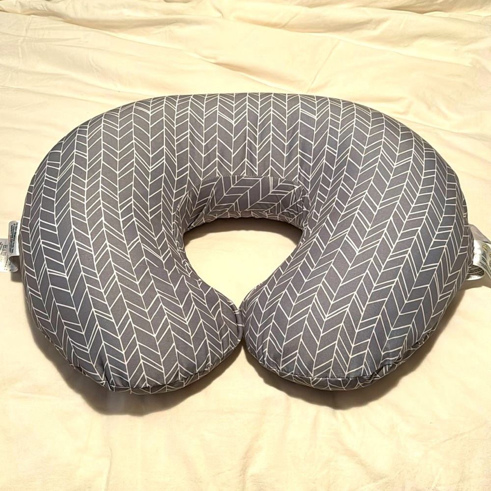 Grey Boppy Nursing Pillow